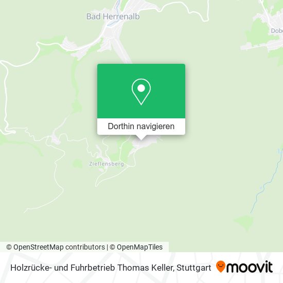 Holzrücke- und Fuhrbetrieb Thomas Keller Karte
