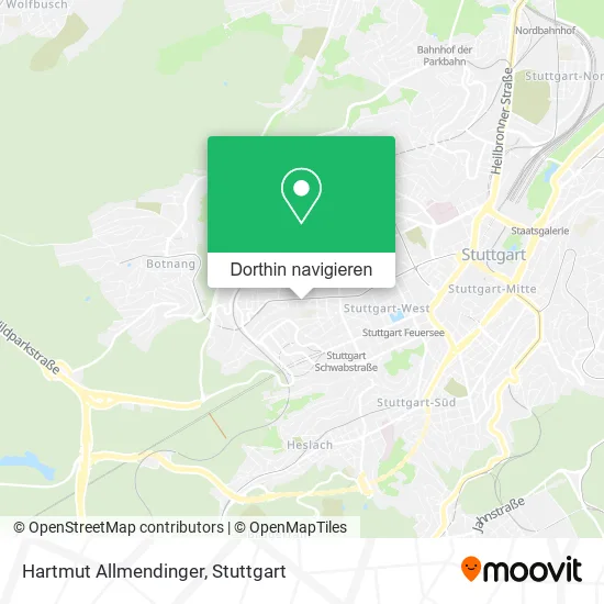 Hartmut Allmendinger Karte