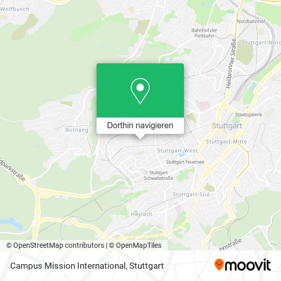 Campus Mission International Karte