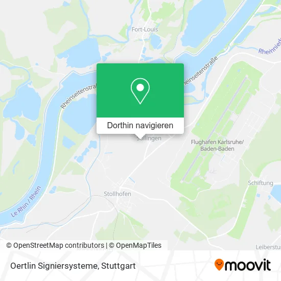 Oertlin Signiersysteme Karte
