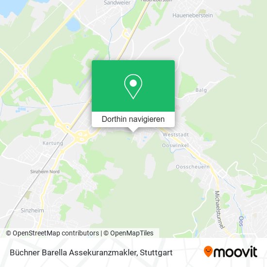 Büchner Barella Assekuranzmakler Karte