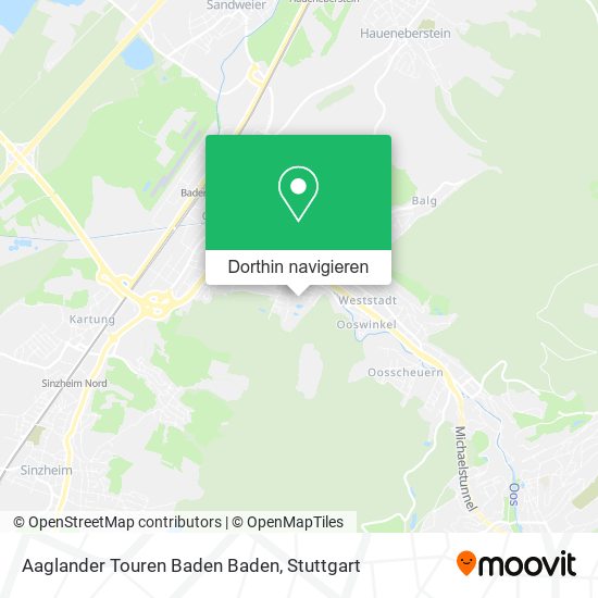 Aaglander Touren Baden Baden Karte