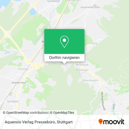 Aquensis Verlag Pressebüro Karte