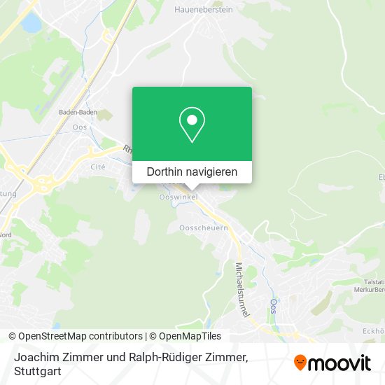 Joachim Zimmer und Ralph-Rüdiger Zimmer Karte