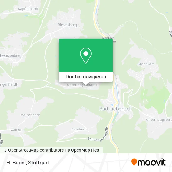 H. Bauer Karte