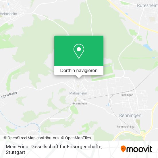 Mein Frisör Gesellschaft für Frisörgeschäfte Karte