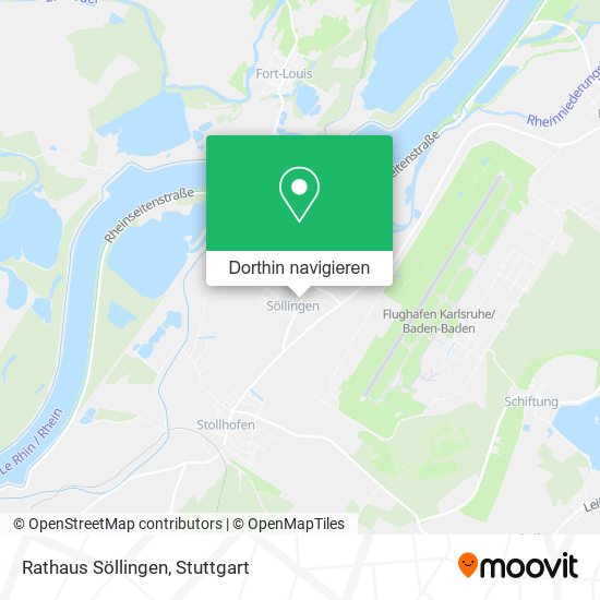 Rathaus Söllingen Karte