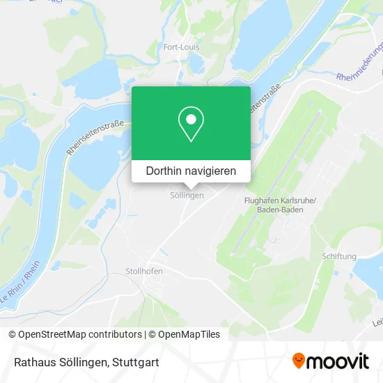 Rathaus Söllingen Karte