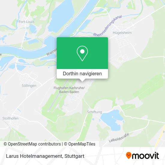 Larus Hotelmanagement Karte