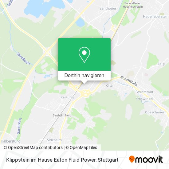 Klippstein im Hause Eaton Fluid Power Karte