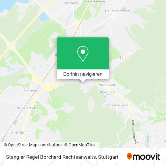 Stangier Regel Borchard Rechtsanwalts Karte