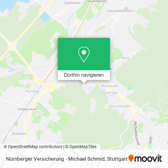 Nürnberger Versicherung - Michael Schmid Karte
