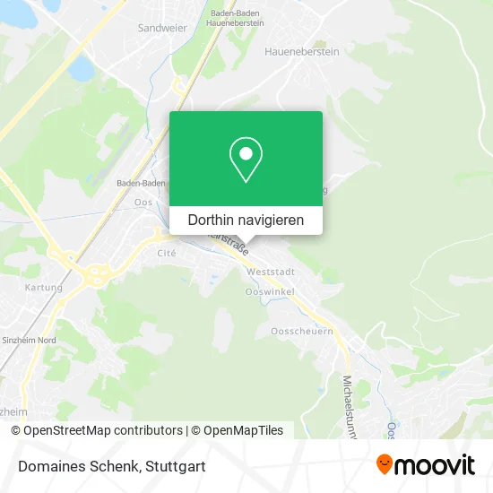 Domaines Schenk Karte