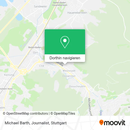 Michael Barth, Journalist Karte