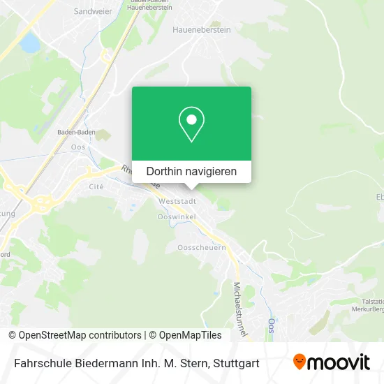 Fahrschule Biedermann Inh. M. Stern Karte