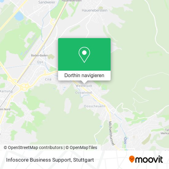 Infoscore Business Support Karte