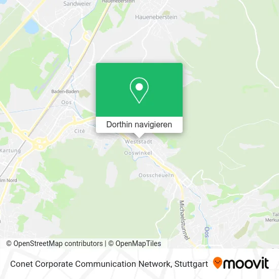 Conet Corporate Communication Network Karte