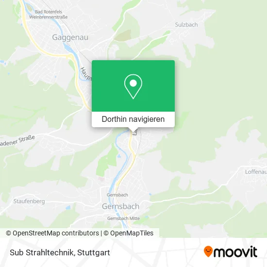 Sub Strahltechnik Karte