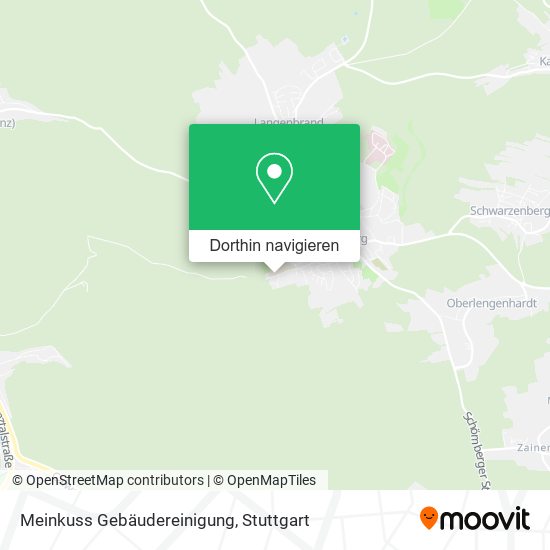 Meinkuss Gebäudereinigung Karte