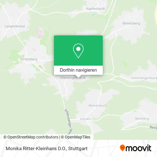 Monika Ritter-Kleinhans D.O. Karte