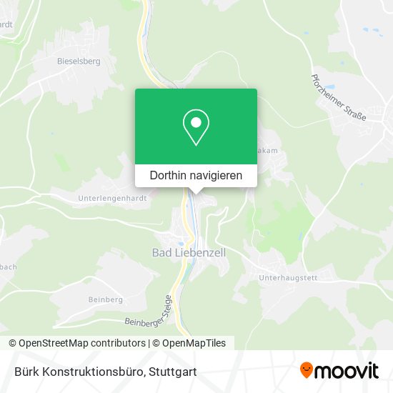Bürk Konstruktionsbüro Karte