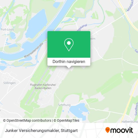 Junker Versicherungsmakler Karte