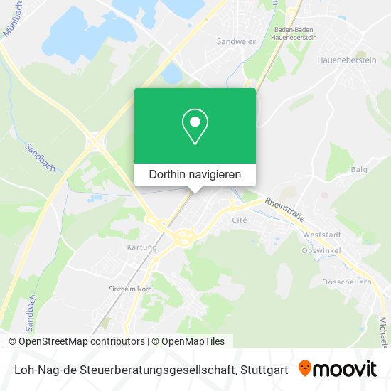Loh-Nag-de Steuerberatungsgesellschaft Karte