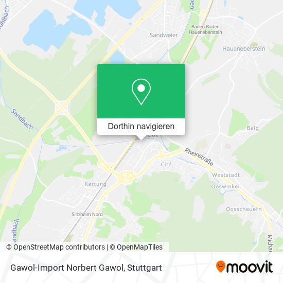 Gawol-Import Norbert Gawol Karte