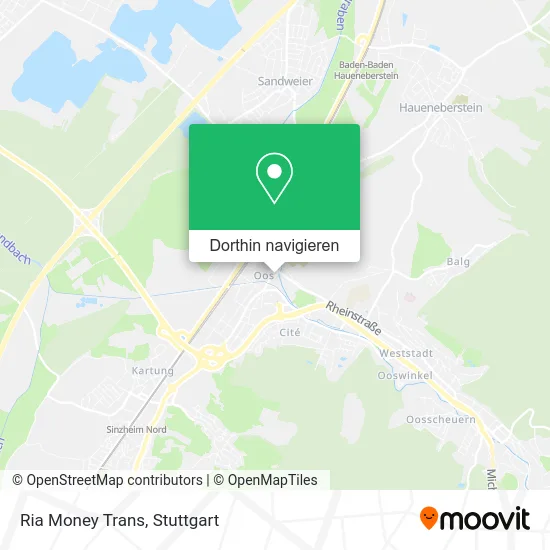 Ria Money Trans Karte