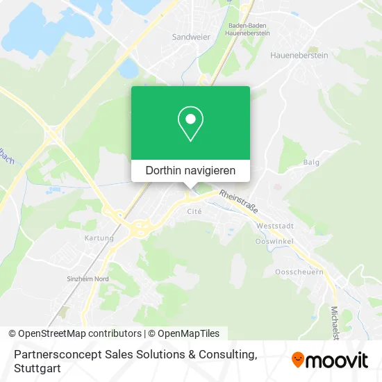 Partnersconcept Sales Solutions & Consulting Karte