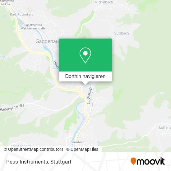 Peus-Instruments Karte