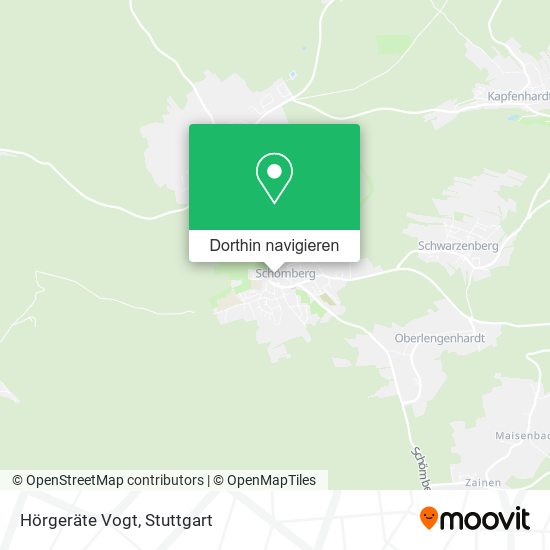 Hörgeräte Vogt Karte