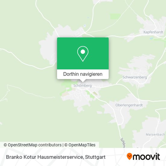 Branko Kotur Hausmeisterservice Karte