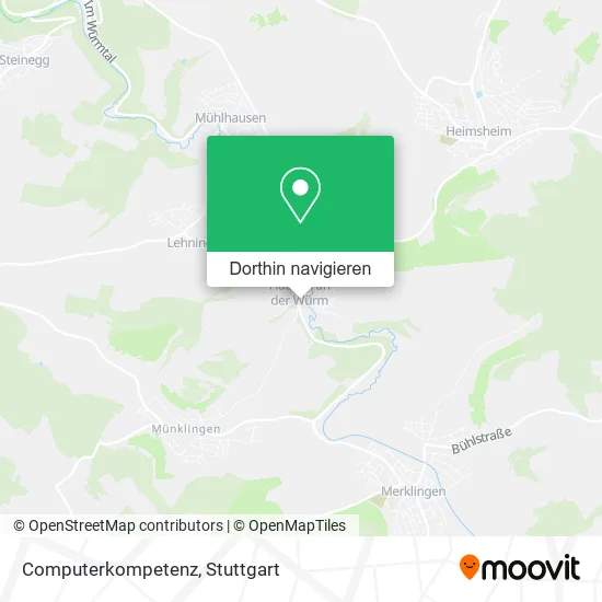 Computerkompetenz Karte