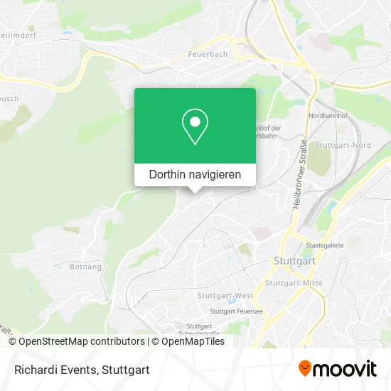 Richardi Events Karte