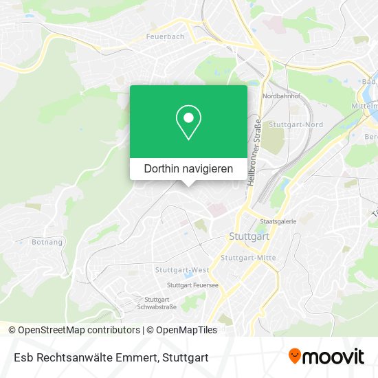 Esb Rechtsanwälte Emmert Karte