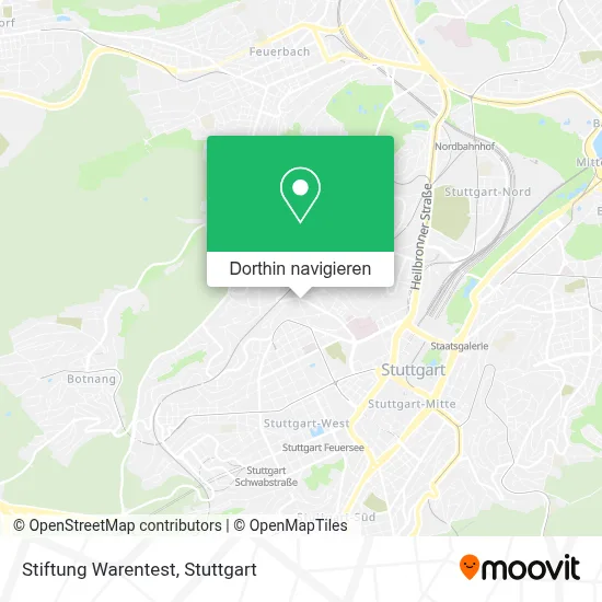 Stiftung Warentest Karte