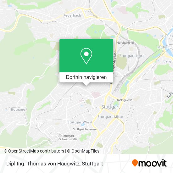 Dipl.Ing. Thomas von Haugwitz Karte