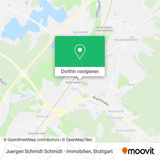 Juergen Schmidt Schmidt - Immobilien Karte