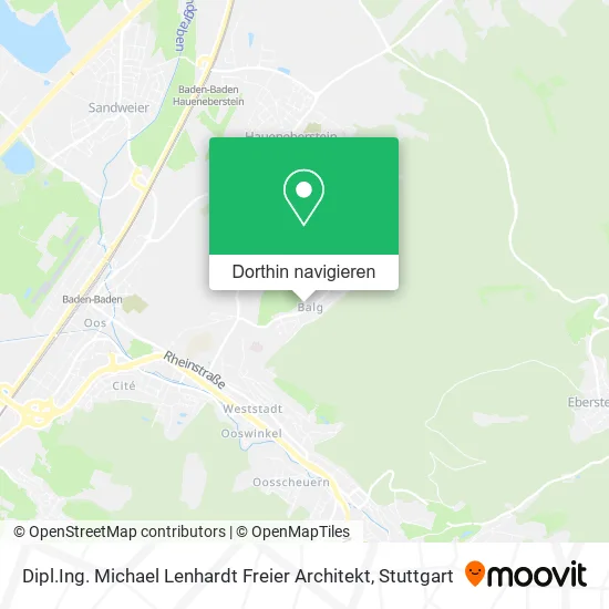 Dipl.Ing. Michael Lenhardt Freier Architekt Karte