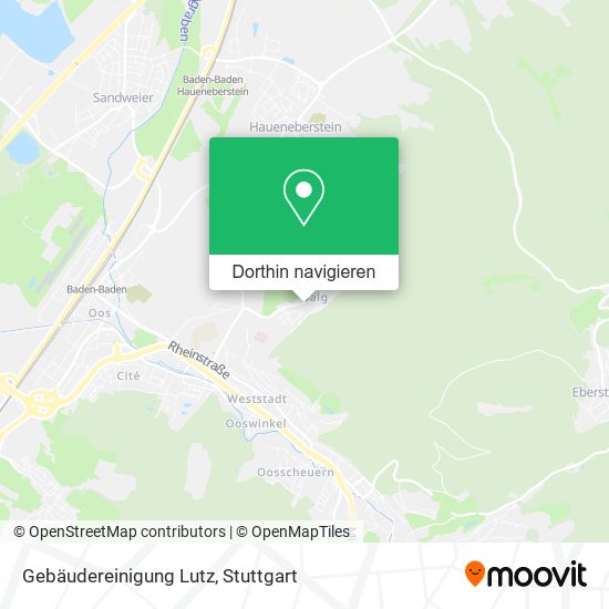 Gebäudereinigung Lutz Karte