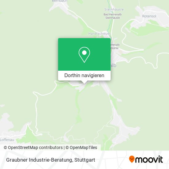 Graubner Industrie-Beratung Karte
