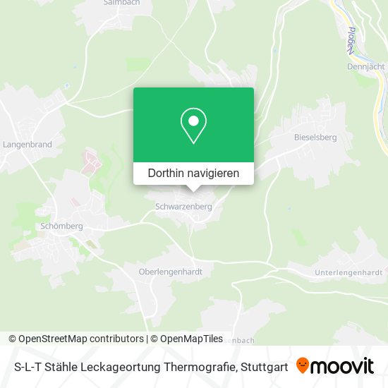 S-L-T Stähle Leckageortung Thermografie Karte