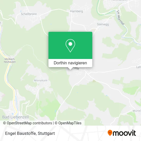 Engel Baustoffe Karte