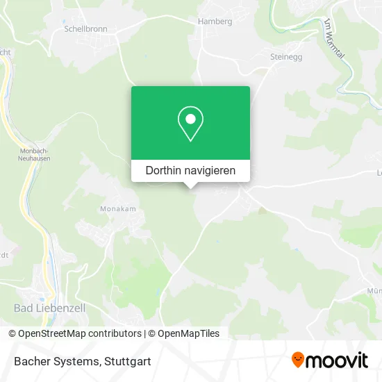 Bacher Systems Karte