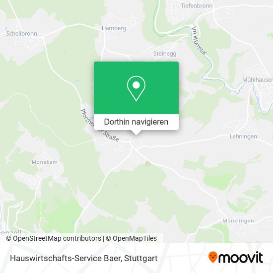Hauswirtschafts-Service Baer Karte