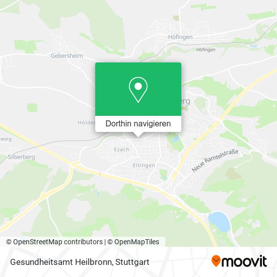 Gesundheitsamt Heilbronn Karte