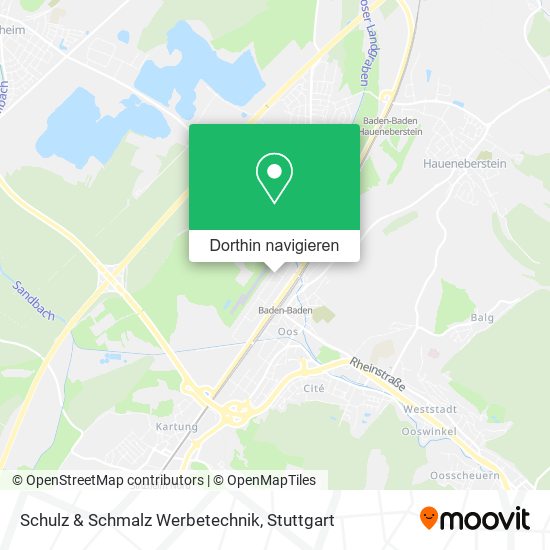 Schulz & Schmalz Werbetechnik Karte