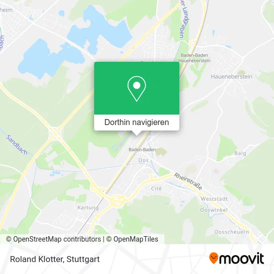 Roland Klotter Karte