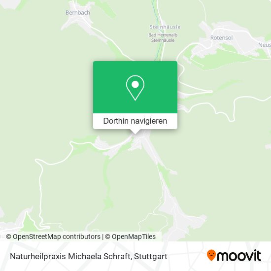 Naturheilpraxis Michaela Schraft Karte